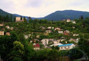 Курортный город Абхазии - Гагра